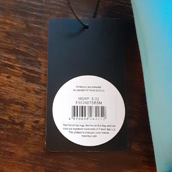 Cosmetic Bag - Blue 'Smile' - Picture 4 of 11